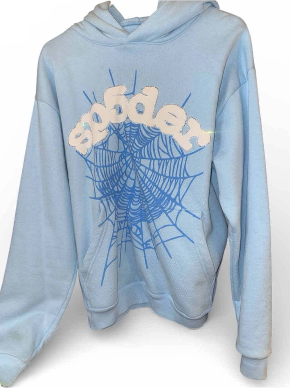 Blue Sp5der Hoodie